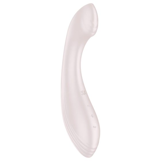 Satisfyer G-Force - dobíjecí, vodotěsný G-bod vibrátor (béžový)