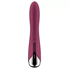   Satisfyer Spinning Vibe 1 - rotační G-bodový vibrátor s otočnou hlavicí (červený)