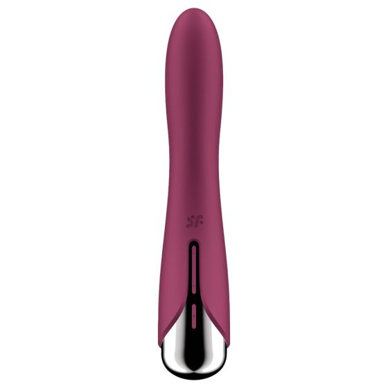 Satisfyer Spinning Vibe 1 - rotační G-bod vibrátor (červený)
