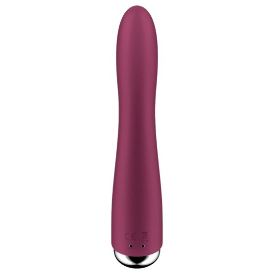 Satisfyer Spinning Vibe 1 - rotační G-bod vibrátor (červený)