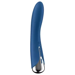   Satisfyer Spinning Vibe 1 - rotační hlavicový vibrátor na bod G (modrý)