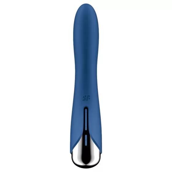 Satisfyer Spinning Vibe 1 - rotační hlavicový vibrátor na bod G (modrý)