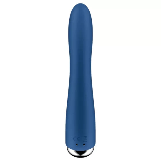 Satisfyer Spinning Vibe 1 - rotační hlavicový vibrátor na bod G (modrý)