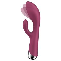   Satisfyer Spinning Rabbit 1 - rotační klitorisový vibrátor (červený)
