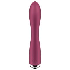   Satisfyer Spinning Rabbit 1 - rotační klitorisový vibrátor (červený)