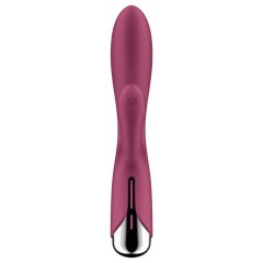   Satisfyer Spinning Rabbit 1 - rotační klitorisový vibrátor (červený)