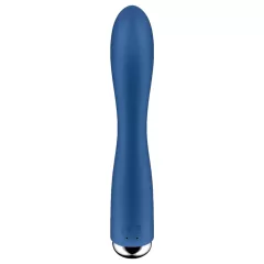   Satisfyer Spinning Rabbit 1 - rotační vibrátor s klitorálním raménkem (modrý)