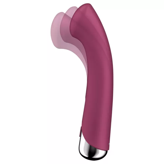 Satisfyer Spinning G-Spot 1 - rotační vibrátor na bod G - červený