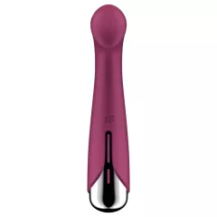   Satisfyer Spinning G-Spot 1 - rotační vibrátor na bod G s otočnou hlavicí (červený)