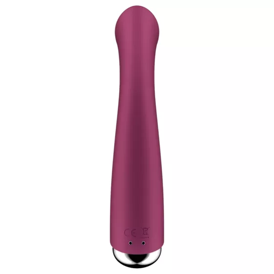 Satisfyer Spinning G-Spot 1 - rotační vibrátor na bod G - červený