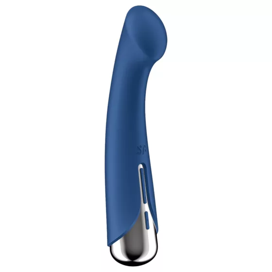 Satisfyer Spinning G-Spot 1 - rotační hlavicový vibrátor na G-bod (modrý)