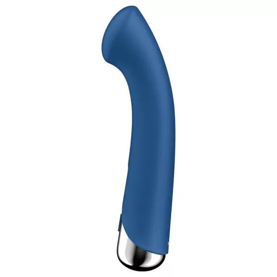 Satisfyer Spinning G-Spot 1 - rotační hlavicový vibrátor na G-bod (modrý)