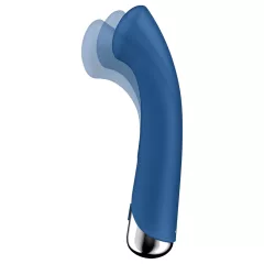   Satisfyer Spinning G-Spot 1 - rotační hlavicový vibrátor na G-bod (modrý)