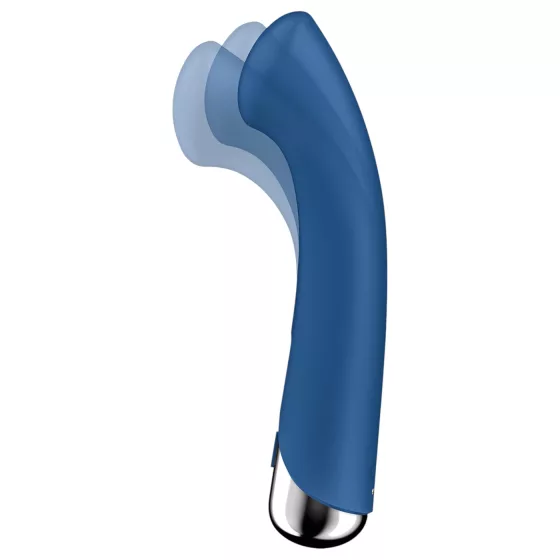Satisfyer Spinning G-Spot 1 - rotační hlavicový vibrátor na G-bod (modrý)