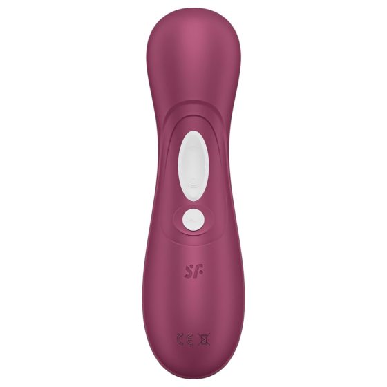 Satisfyer Pro 2 Gen3 - chytrý stimulátor klitorisu s tlakovými vlnami (červený)