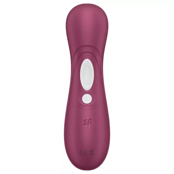 Satisfyer Pro 2 Gen3 - aplikací řízený stimulátor klitorisu s tlakovými vlnami (červený)