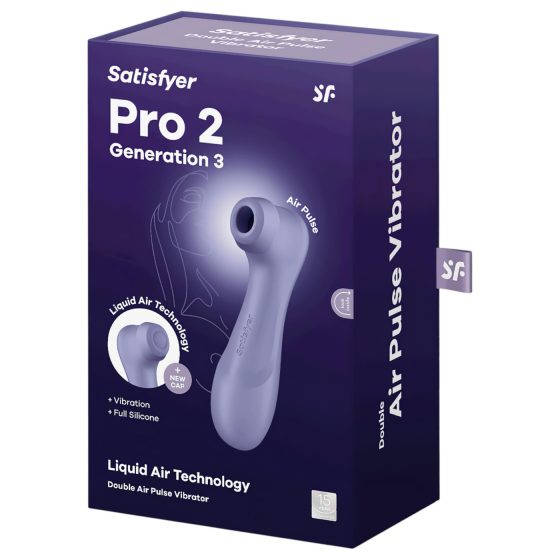 Satisfyer Pro 2 Gen3 - akumulátorový stimulátor klitorisu s vlnami (fialový)