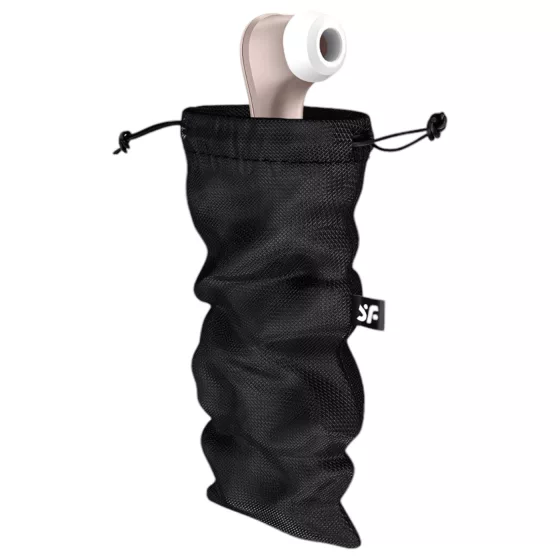 Satisfyer Treasure Bag L - diskrétní úložná taška - střední (černá)