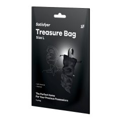   Satisfyer Treasure Bag L - taška na erotické pomůcky - střední (černá)