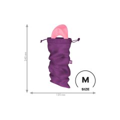   Satisfyer Treasure Bag M - taška na erotické pomůcky - střední (fialová)