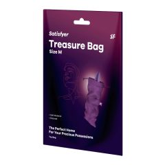   Satisfyer Treasure Bag M - taška na erotické pomůcky - střední (fialová)