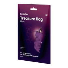   Satisfyer Treasure Bag L - taška na erotické pomůcky - střední (fialová)