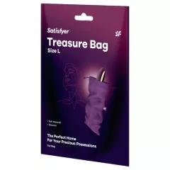   Satisfyer Treasure Bag L - diskrétní úložná taštička - střední (fialová)