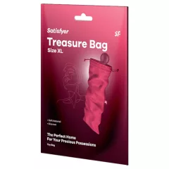   Satisfyer Treasure Bag XL - diskrétní úložná taška na sexuální hračky (růžová)