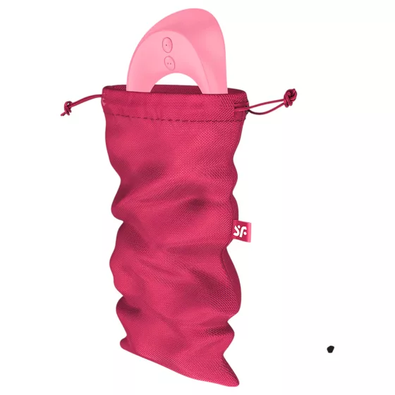 Satisfyer Treasure Bag M - diskrétní taška na uložení sexuálních hraček (růžová)