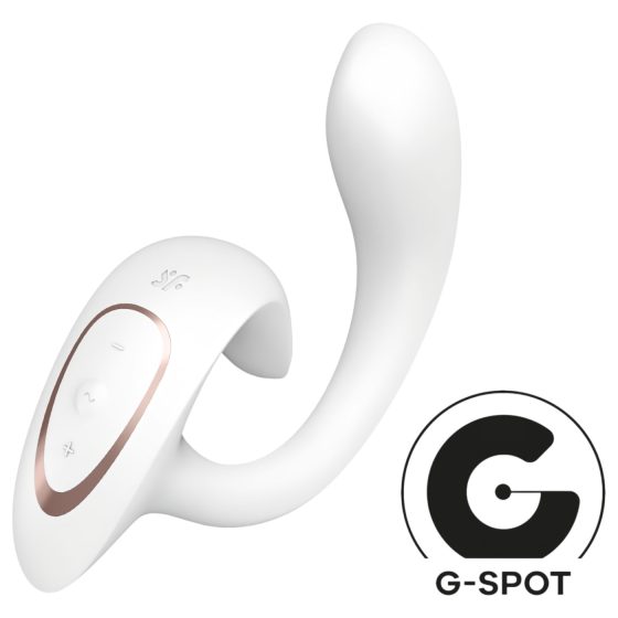 Satisfyer G pro Bohyně 1 - vibrátor na klitoris a bod G (bílý)