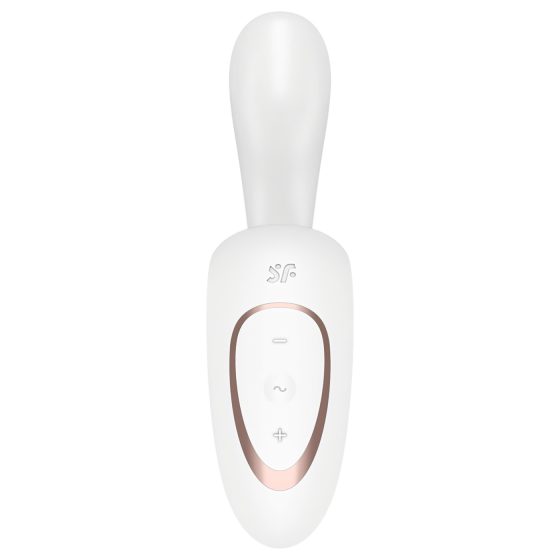Satisfyer G pro Bohyně 1 - vibrátor na klitoris a bod G (bílý)