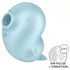   Satisfyer Sassy Seal - stimulátor klitorisu s tlakovými vlnami (tyrkysový)