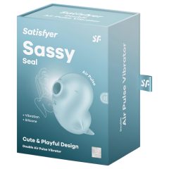   Satisfyer Sassy Seal - vzduchový stimulátor klitorisu (tyrkysový)