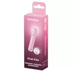   Satisfyer First Kiss - stimulátor klitorisu s tlakovými vlnami (růžový)