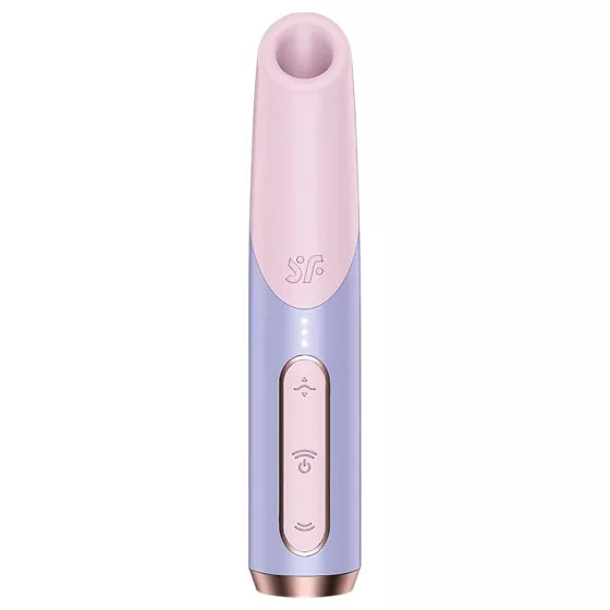 Satisfyer Bold Kiss - rtěnkový vibrátor s tlakovými vlnami (růžový)