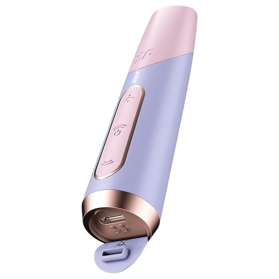 Satisfyer Odvážný Polibek - vzduchový rtěnkový vibrátor (růžový)