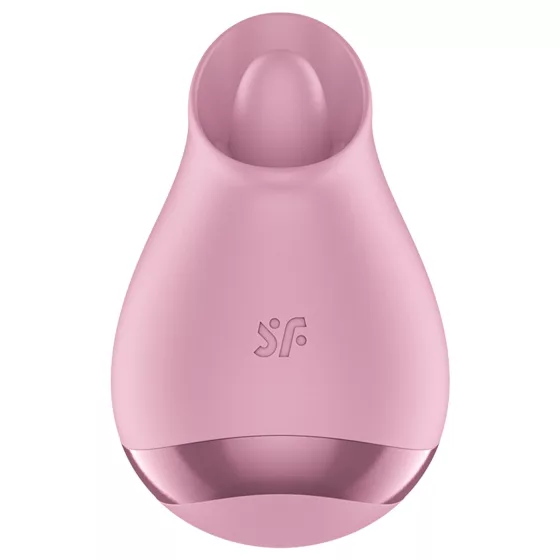 Satisfyer Tongue Player - vibrátor na klitoris s jazýčkem - růžový