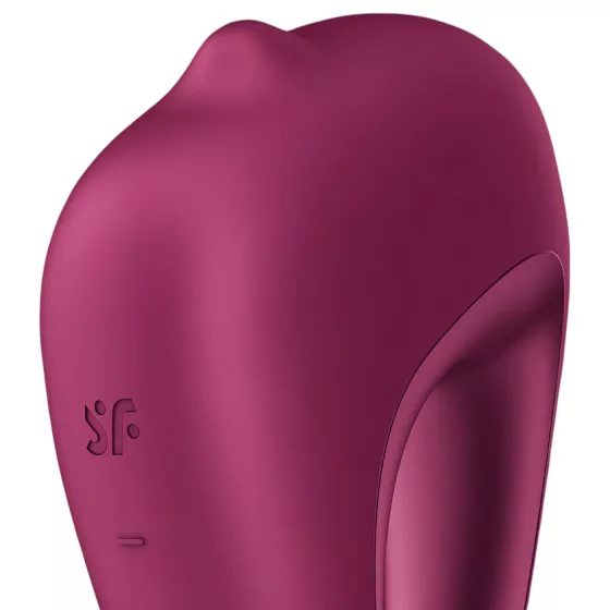 Satisfyer Delighterrr - kuličkový vibrační stimulátor klitorisu (červený)