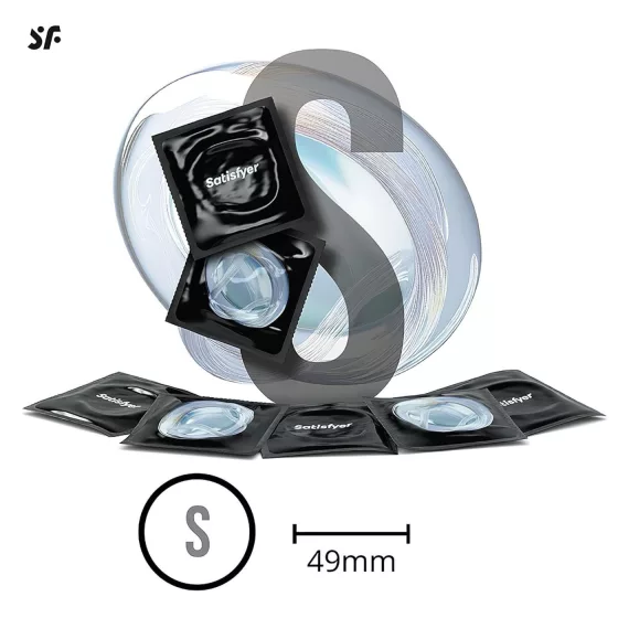 Satisfyer - kondomy - 49 mm (100 ks)