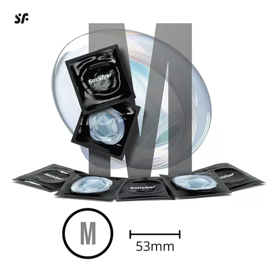Satisfyer - kondomy - 53 mm (100 ks)