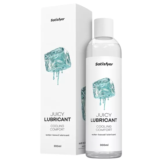 Satisfyer Juicy Cooling Comfort - chladivý lubrikační gel (300 ml)