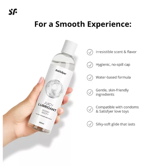 Satisfyer Juicy Boogy Booty - anální lubrikační gel (300 ml)