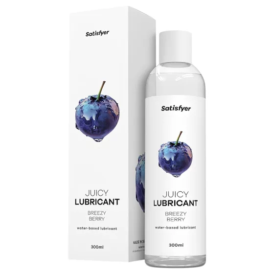 Satisfyer Juicy Breezy Berry - aromatizovaný lubrikační gel (300 ml)