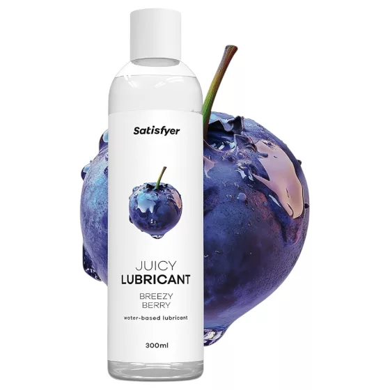 Satisfyer Juicy Breezy Berry - aromatizovaný lubrikační gel (300 ml)