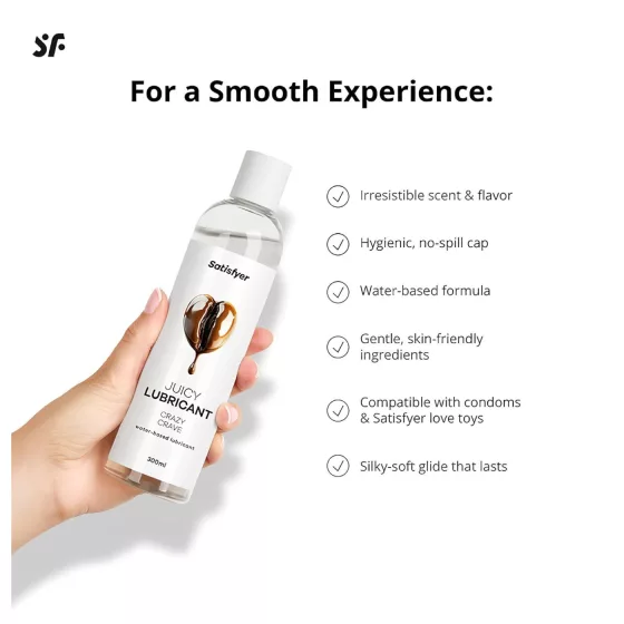 Satisfyer Juicy Crazy Crave - ochucený lubrikační gel (300 ml)