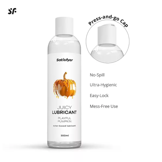 Satisfyer Juicy Playful Pumpkin - ochucené lubrikační gel (300 ml)