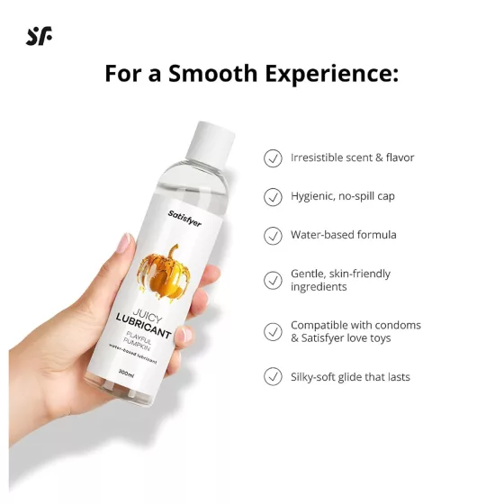 Satisfyer Juicy Playful Pumpkin - ochucené lubrikační gel (300 ml)
