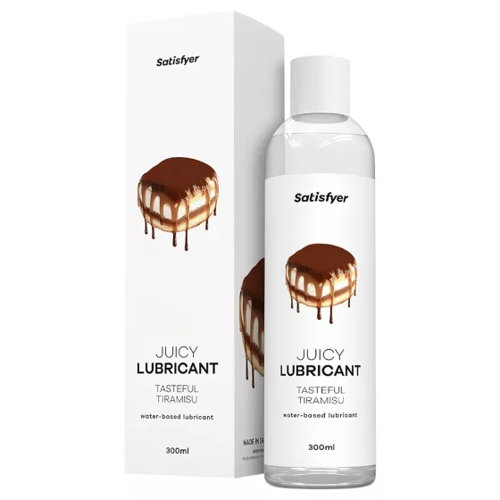 Satisfyer Juicy Tasteful Tiramisu - ochucené lubrikační gel (300 ml)