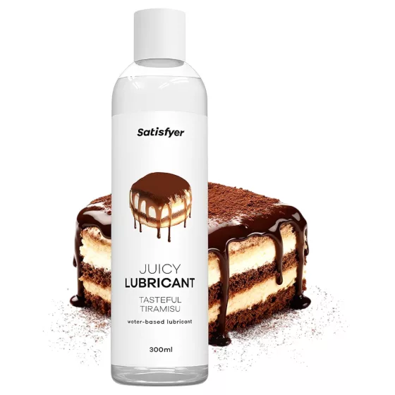 Satisfyer Juicy Tasteful Tiramisu - ochucené lubrikační gel (300 ml)