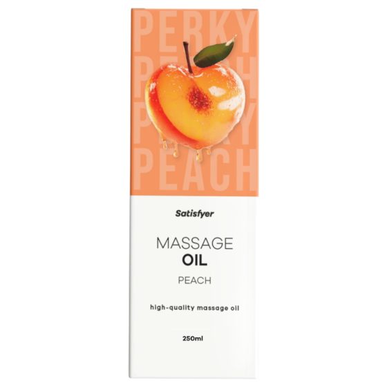 Satisfyer - masážní olej - broskev - 250 ml